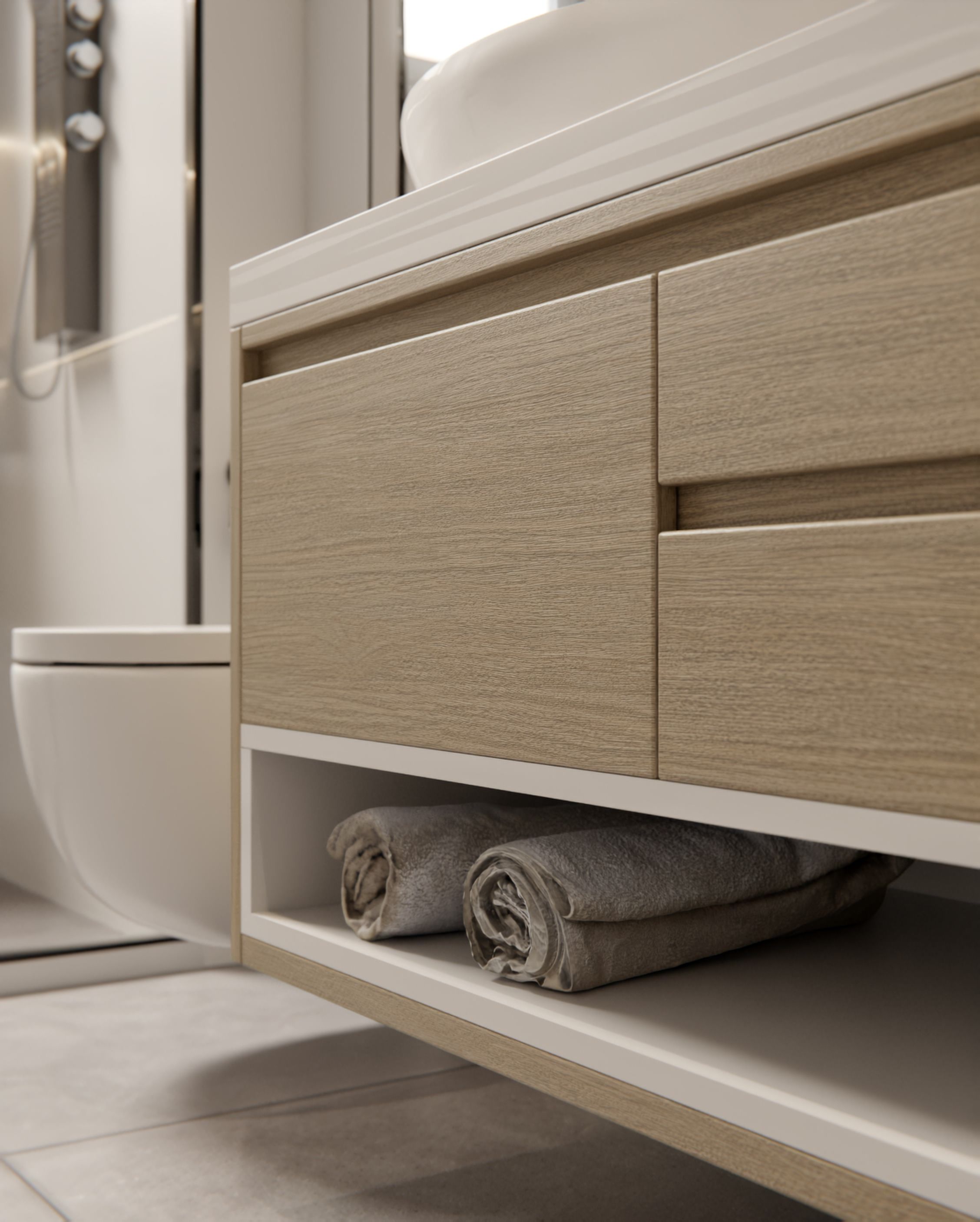 Cover Styl'® NH71 Madera Partida — vinilo madera aplicado en interior, vista 4